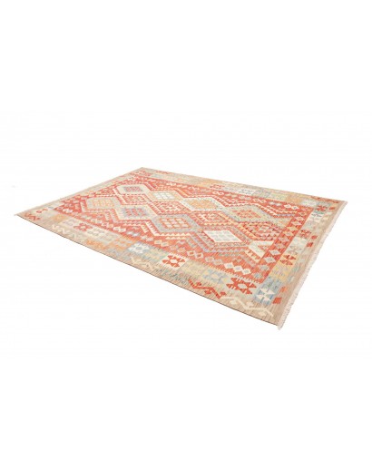 Tappeto Kilim Afghanistan marrone 209x298