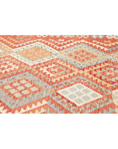 Tappeto Kilim Afghanistan marrone 209x298