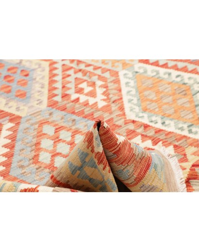 Tappeto Kilim Afghanistan marrone 209x298