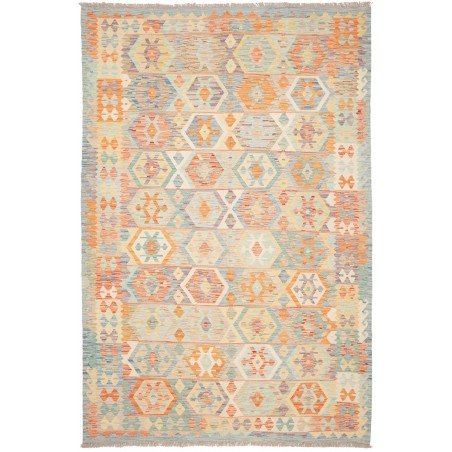 Tappeto Kilim Afghanistan marrone arancione 192x289