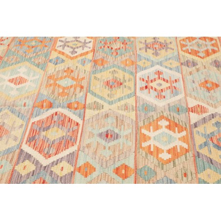 Tappeto Kilim Afghanistan marrone arancione 192x289