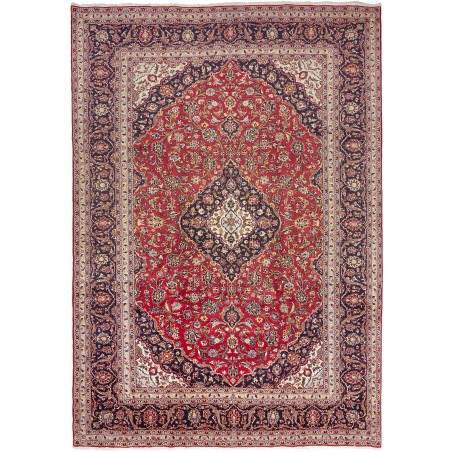 Tappeto Ardakan Persia marrone bianco 255x364