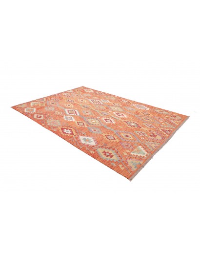 Tappeto Kilim Afghanistan marrone beige 200x291