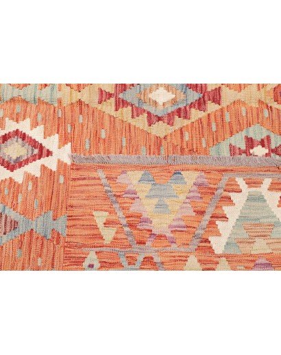 Tappeto Kilim Afghanistan marrone beige 200x291