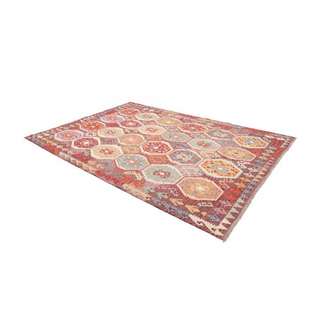 Tappeto Kilim Afghanistan marrone beige 204x290