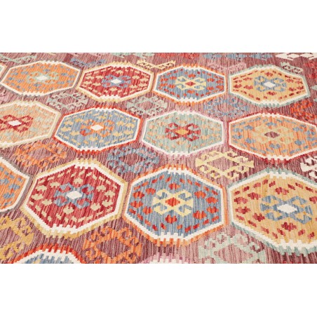 Tappeto Kilim Afghanistan marrone beige 204x290