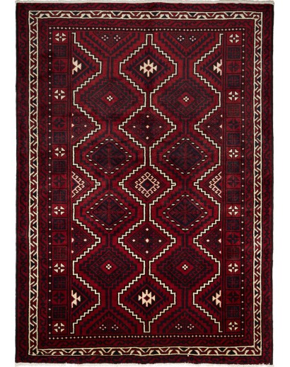 Tappeto Lori Persia blu giallo 222x302