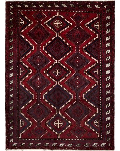 Tappeto Lori Persia blu giallo 223x300