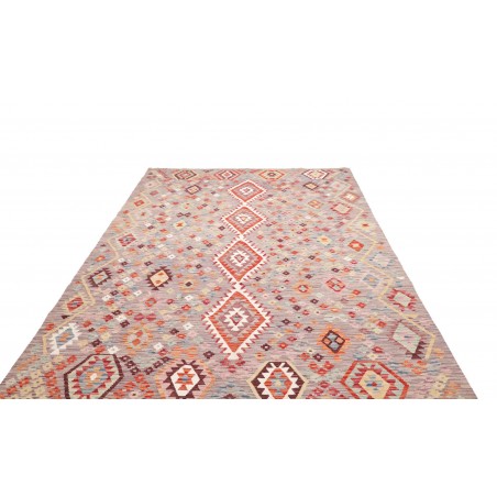 Tappeto Kilim Afghanistan beige marrone 201x292