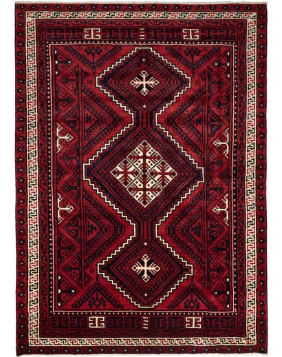 Tappeto Lori Persia blu giallo 201x307