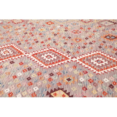 Tappeto Kilim Afghanistan beige marrone 201x292