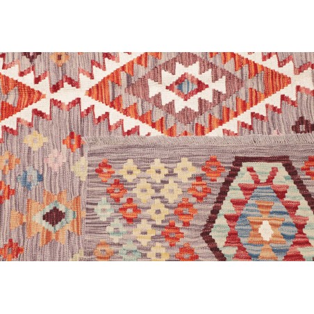 Tappeto Kilim Afghanistan beige marrone 201x292