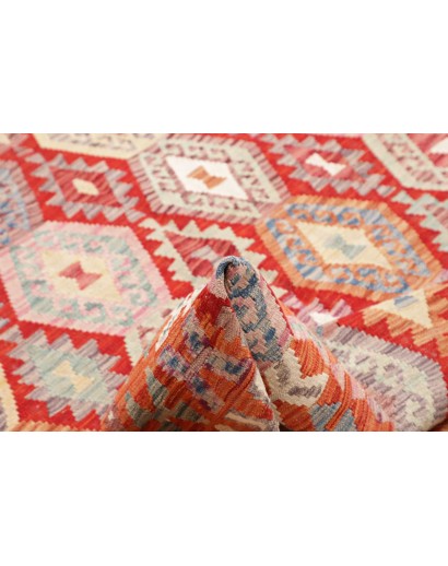 Tappeto Kilim Afghanistan marrone 204x291