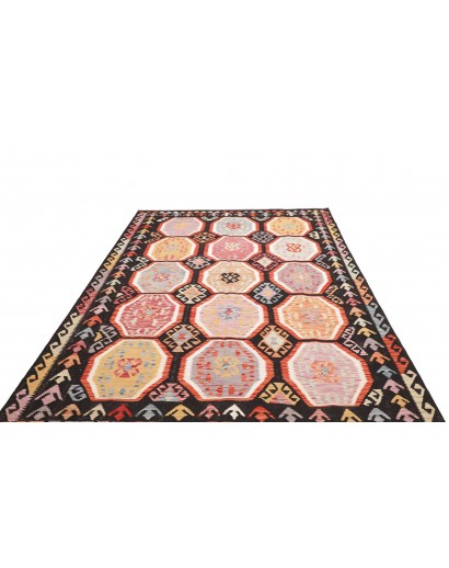 Tappeto Kilim Afghanistan grigio 200x286
