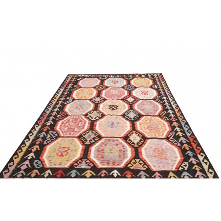 Tappeto Kilim Afghanistan grigio 200x286