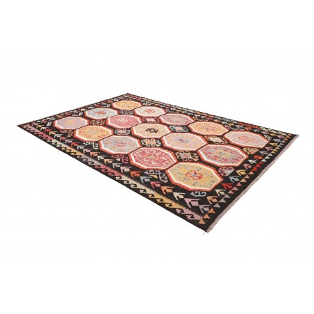 Tappeto Kilim Afghanistan grigio 200x286