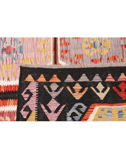 Tappeto Kilim Afghanistan grigio 200x286