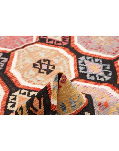 Tappeto Kilim Afghanistan grigio 200x286