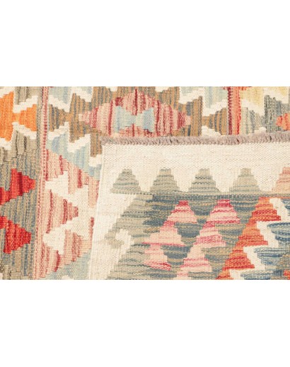 Tappeto Kilim Afghanistan marrone beige 207x303