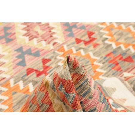 Tappeto Kilim Afghanistan marrone beige 207x303