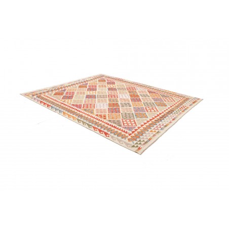 Tappeto Kilim Afghanistan giallo arancione 259x298