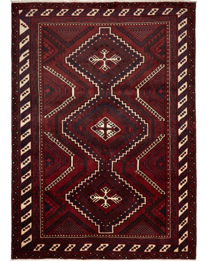Tappeto Lori Persia blu giallo 225x310