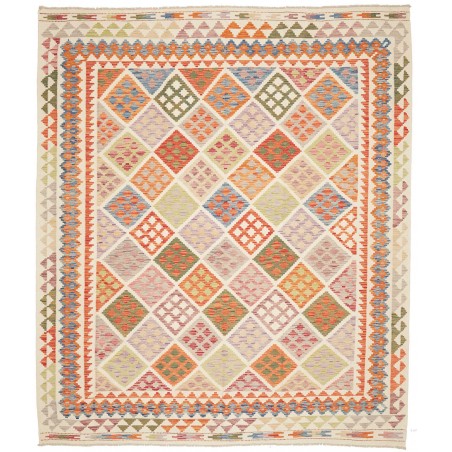 Tappeto Kilim Afghanistan giallo 256x294