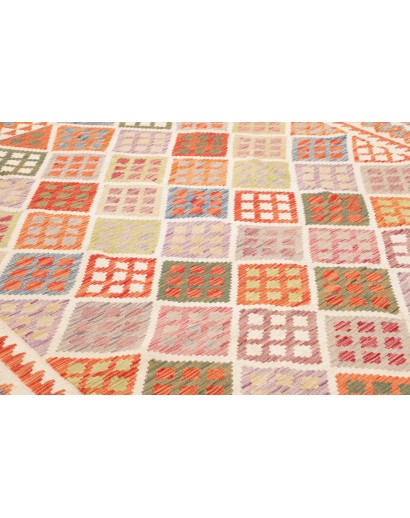 Tappeto Kilim Afghanistan giallo 256x294