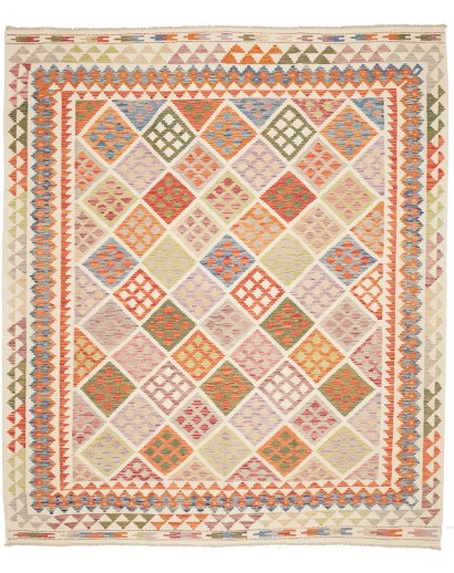 Tappeto Kilim Afghanistan giallo 256x292