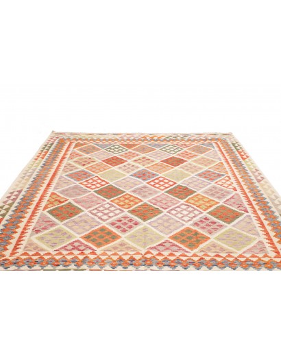 Tappeto Kilim Afghanistan giallo 256x292