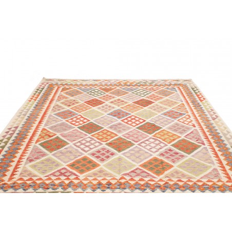Tappeto Kilim Afghanistan giallo 256x292