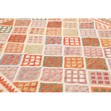 Tappeto Kilim Afghanistan giallo 256x292