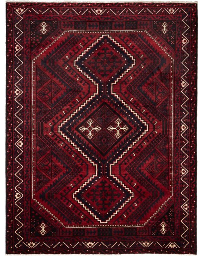 Tappeto Lori Persia blu giallo 220x300