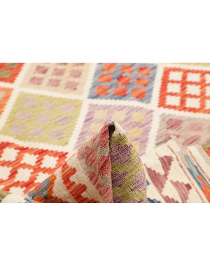 Tappeto Kilim Afghanistan giallo 256x292