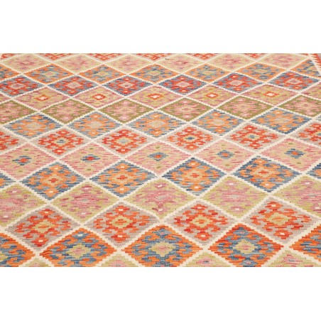 Tappeto Kilim Afghanistan marrone rosso 250x289