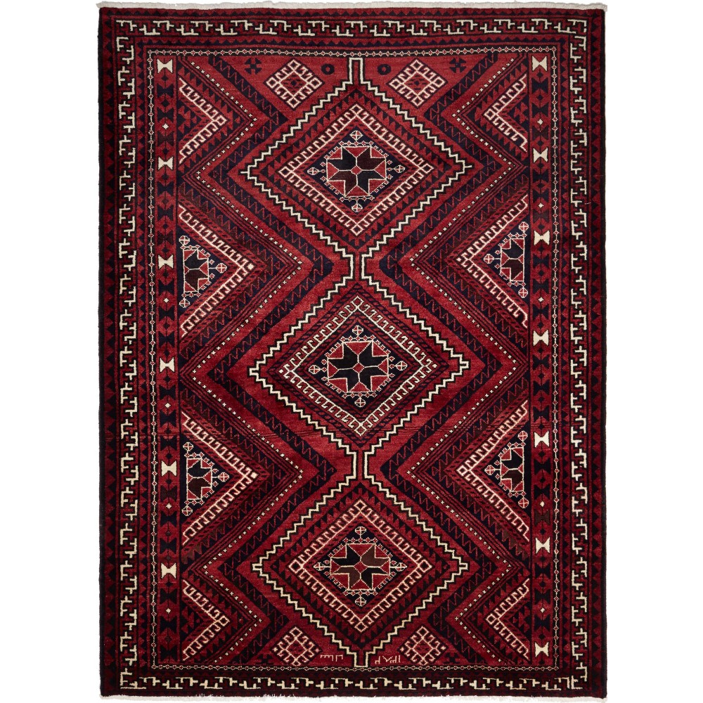 Tappeto Lori Persia blu marrone 202x302 Tappeto Lori Persia blu marrone 202x302