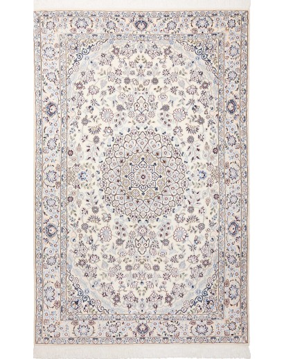 Tappeto Nain 9La Persia bianco grigio 132x205