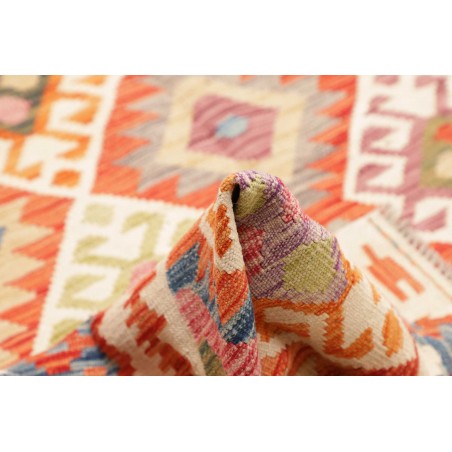 Tappeto Kilim Afghanistan beige giallo 247x335