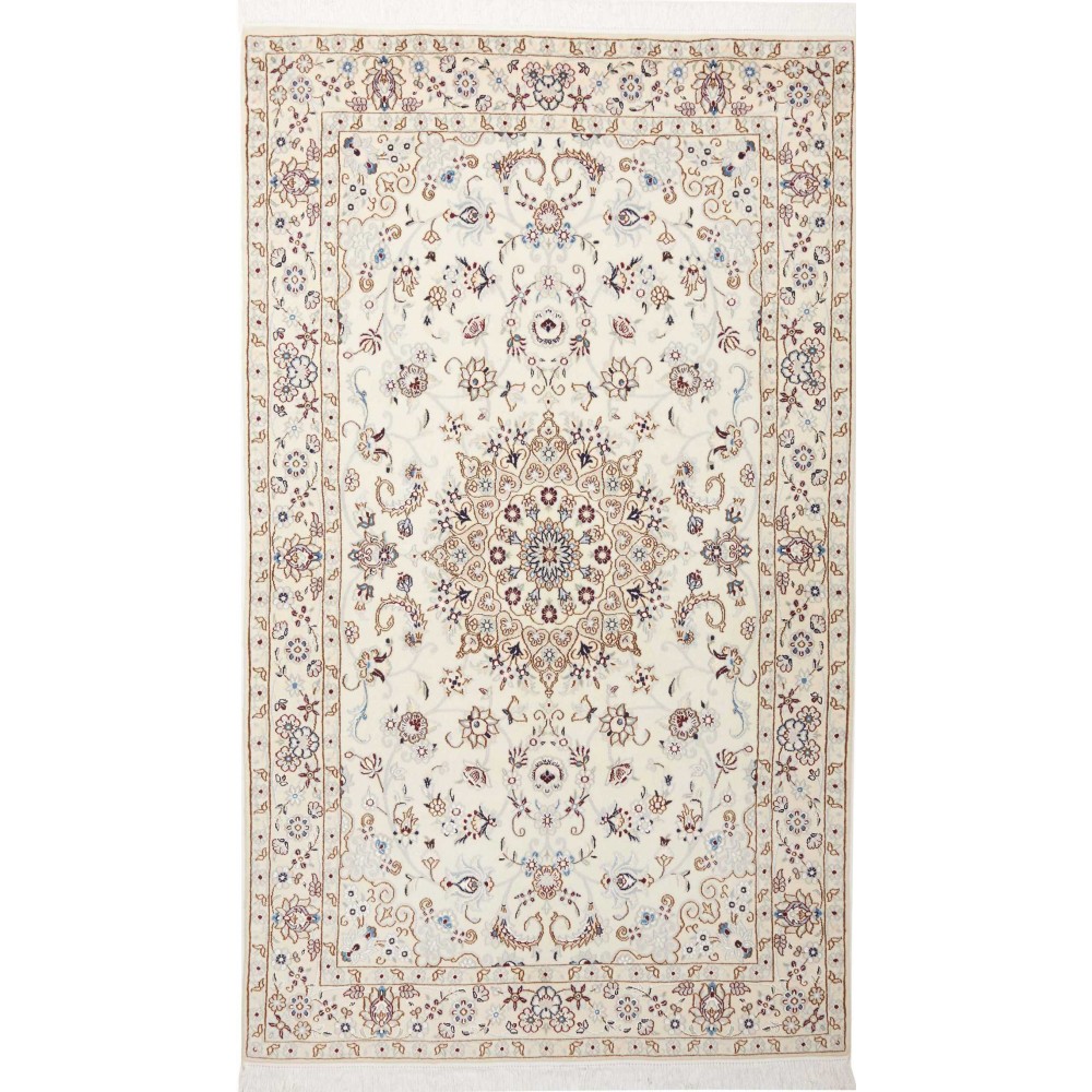 Tappeto Nain 9La Persia bianco 125x210 Tappeto Nain 9La Persia bianco 125x210