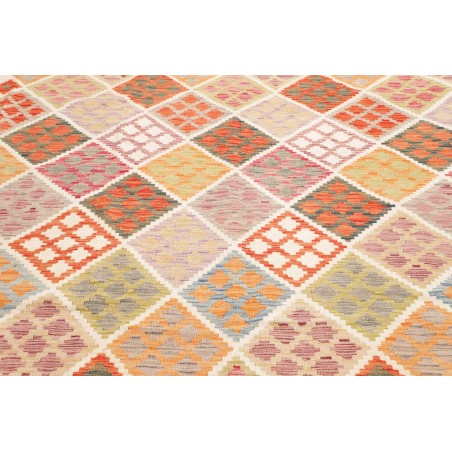 Tappeto Kilim Afghanistan giallo arancione 270x342
