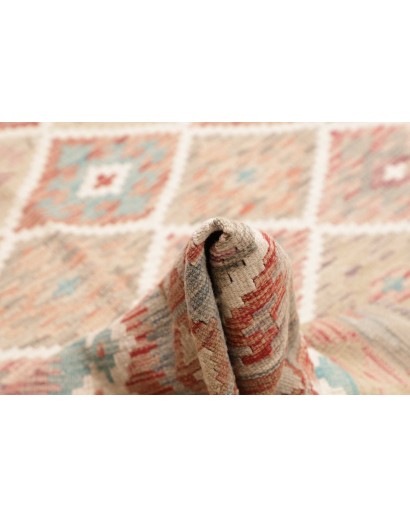 Tappeto Kilim Afghanistan marrone beige 309x291