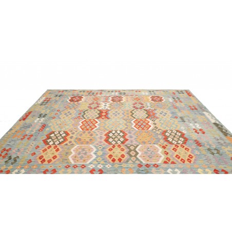 Tappeto Kilim Afghanistan beige rosso 317x291