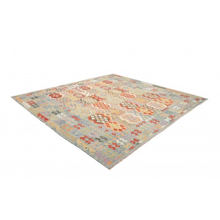 Tappeto Kilim Afghanistan beige rosso 317x291