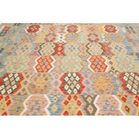 Tappeto Kilim Afghanistan beige rosso 317x291