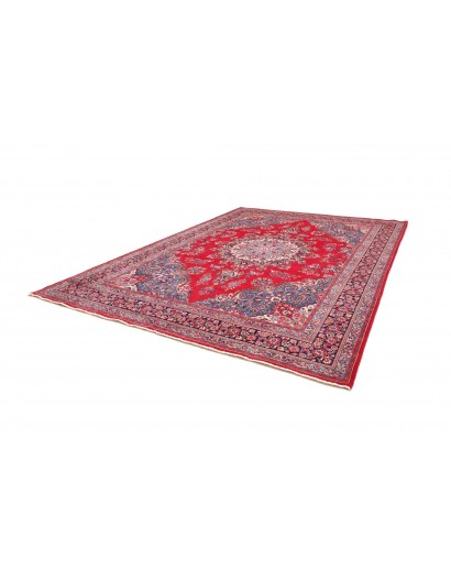 Tappeto Sabzevar Persia marrone grigio 296x390