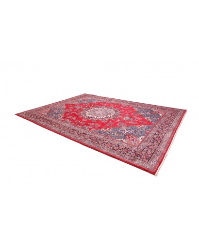 Tappeto Sabzevar Persia marrone grigio 296x390