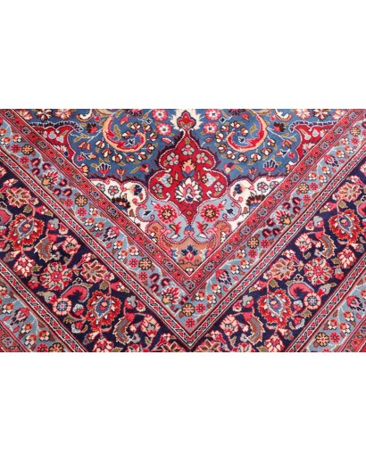 Tappeto Sabzevar Persia marrone grigio 296x390