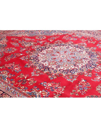 Tappeto Sabzevar Persia marrone grigio 296x390