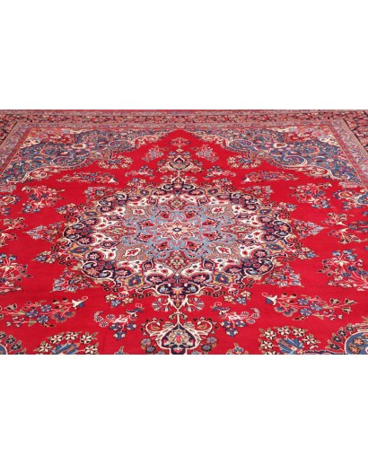 Tappeto Sabzevar Persia marrone grigio 296x390