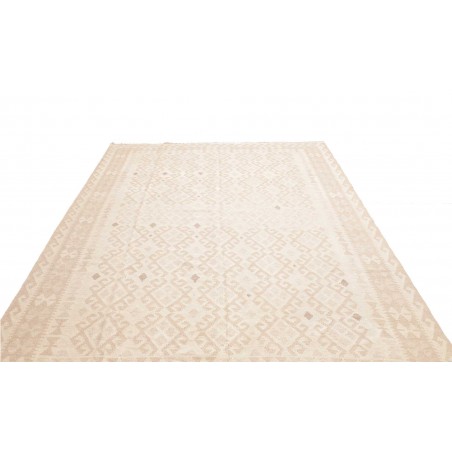 Tappeto Kilim Afghanistan bianco 202x298